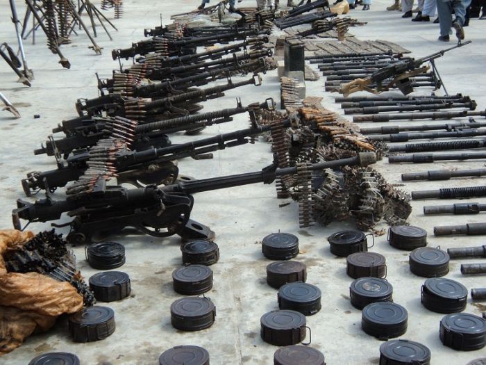 Weapons Confiscated from Taliban (9 pics)