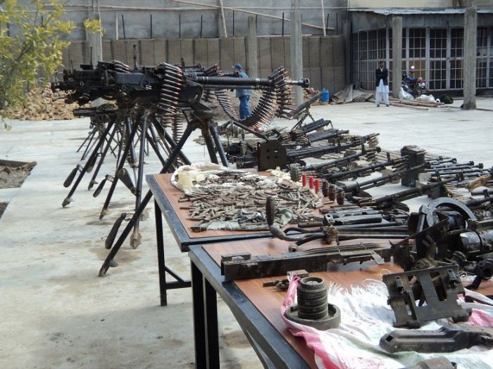 Weapons Confiscated from Taliban (9 pics)