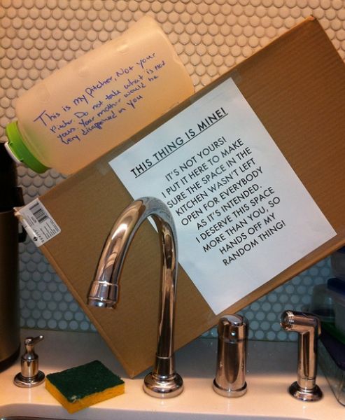 Hilarious Passive-Aggressive Office Notes (38 pics)