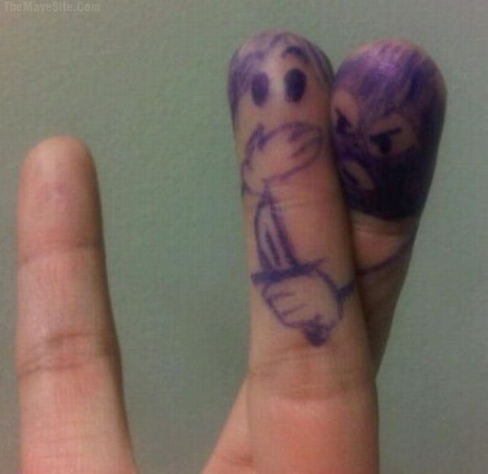 The Secret Life of Fingers (76 pics)