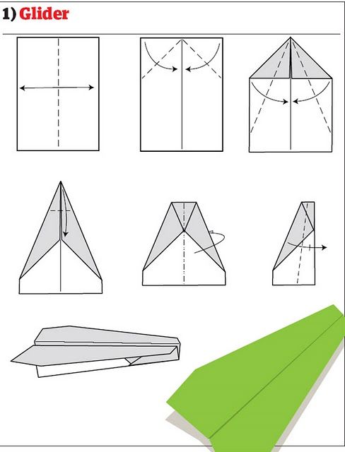How to Build Cool Paper Planes (13 pics)