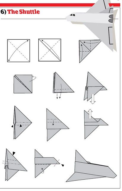 How to Build Cool Paper Planes (13 pics)