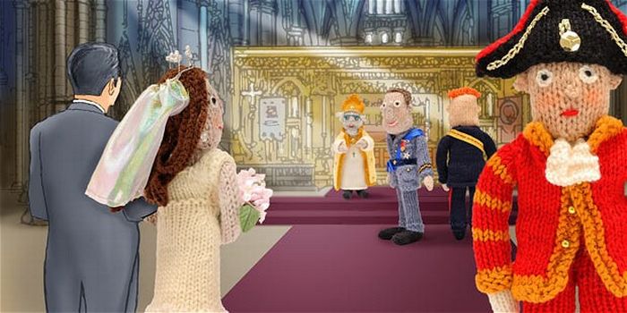 Knitted Royal Wedding (10 pics)