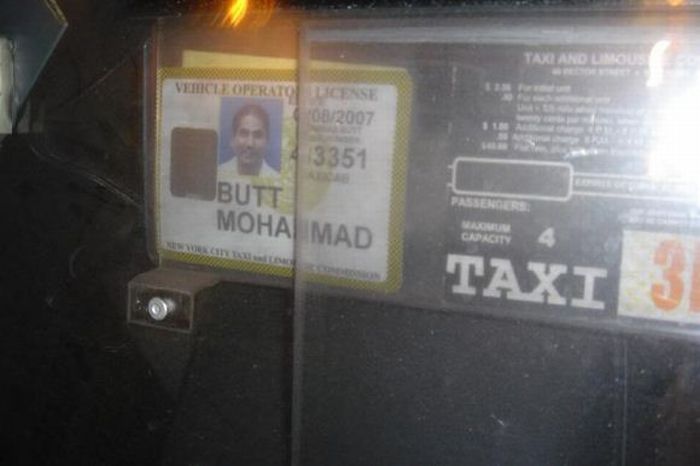 Funny Taxi Driver Names (15 pics)