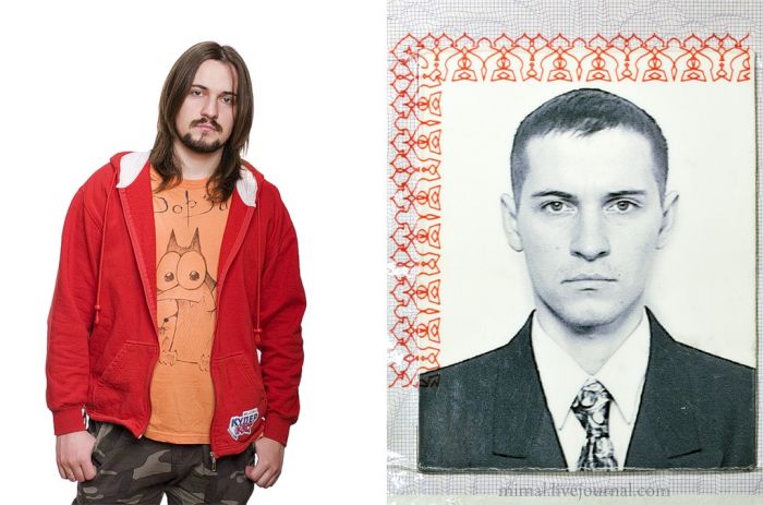 Photo in Your Pass and in the Real Life (27 pics)
