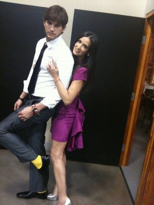 Photos of Ashton Kutcher and Demi Moore. Part 2 (20 pics)