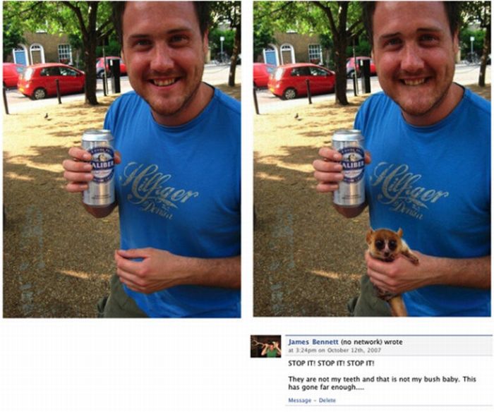 Facebook Face Prank (8 pics)