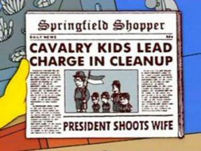 The Best Simpson Headlines Ever (55 pics)