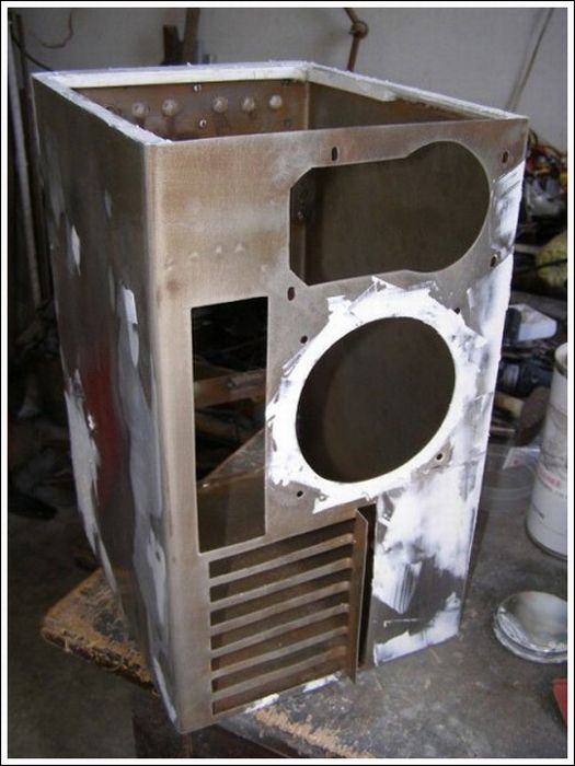 Gas Stove Computer Case Mod (31 pics)