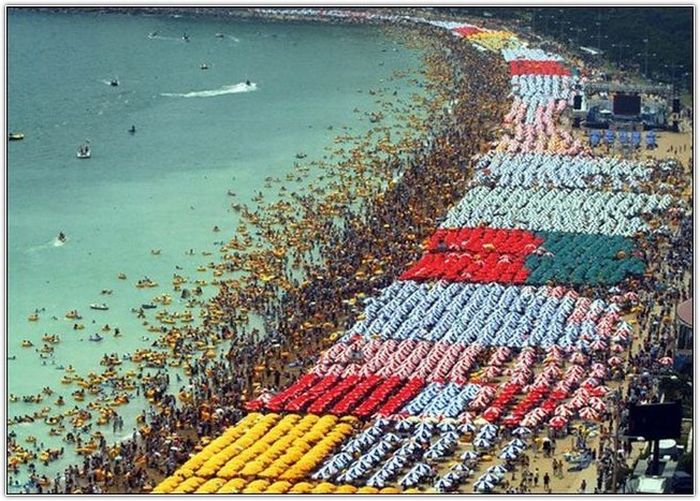 Beach in South Korea (12 pics)