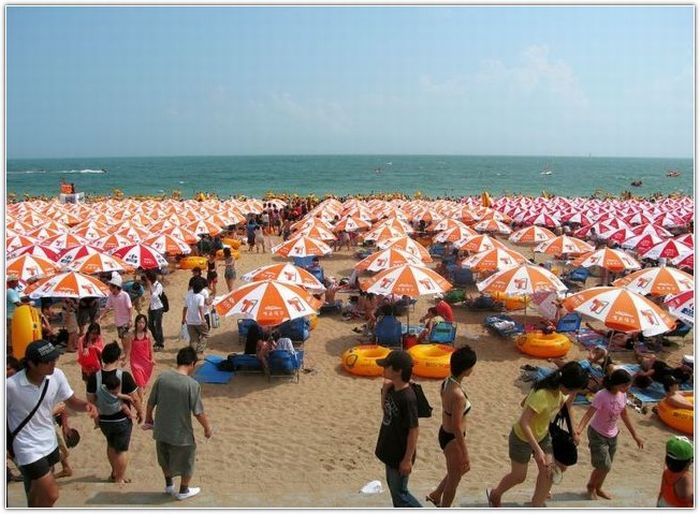 Beach in South Korea (12 pics)