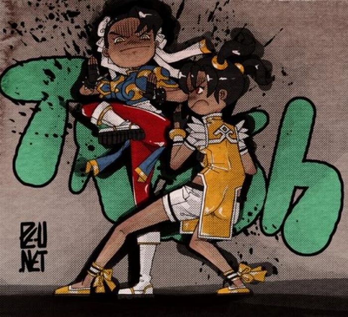 Street Fighter Graffiti Art (7 pics)