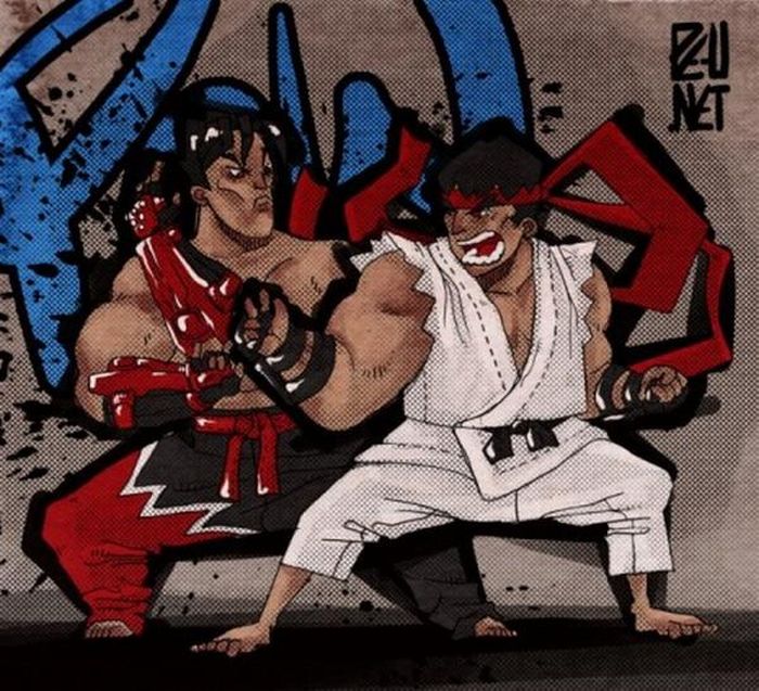 Street Fighter Graffiti Art (7 pics)
