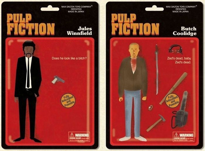 Pulp Fiction Dolls (5 pics)