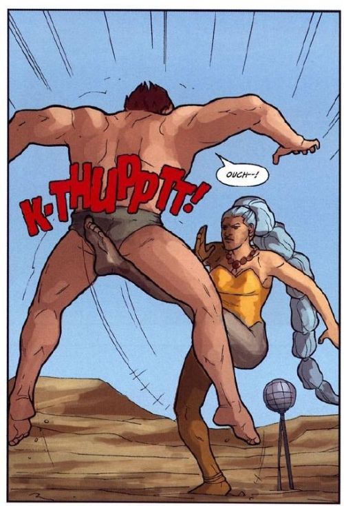 Dangerous Kicks To The Crotch in Comics (21 pics)