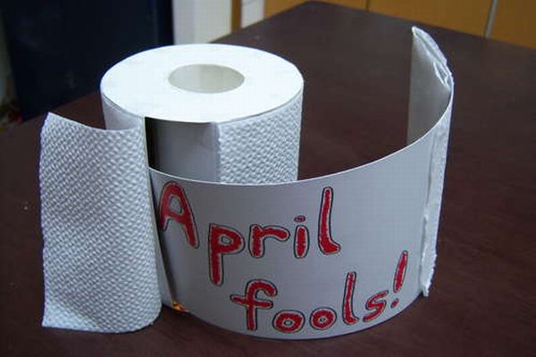 Toilet Paper Roll for the Fools Day (15 pics)