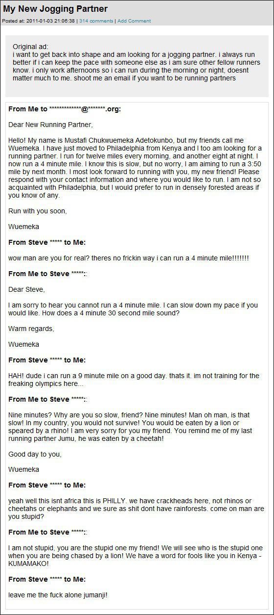 Hilarious Email Conversation (5 pics)