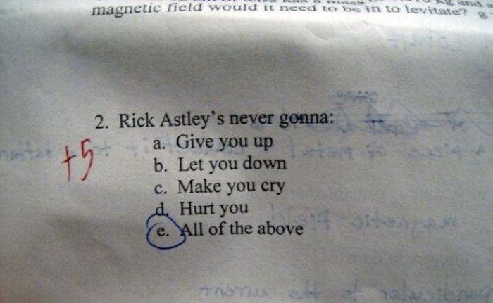 Funny Exam Answers. Part 4 (30 pics)
