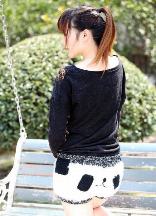 Panda Shorts (17 pics)