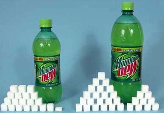 How Much Sugar Foods and Drinks Have (36 pics)
