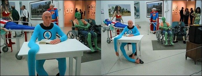 Retired and Old Superheroes (17 pics)