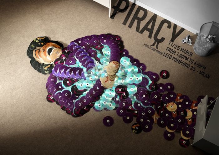 Anti-Piracy CD Art (6 pics)