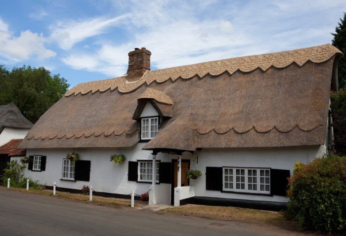 English Houses with Beautiful Roofs (55 pics)