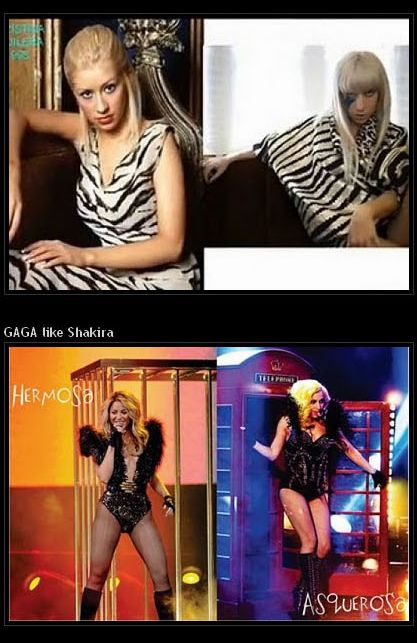 Lady "Copypaste" Gaga (15 pics)