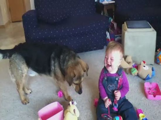 Cute Laughing Child