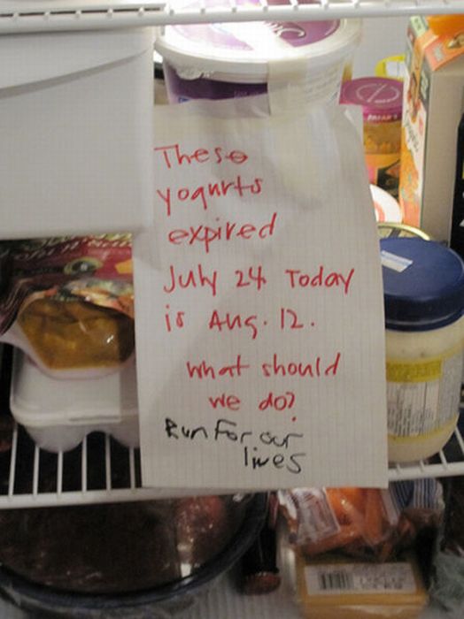 Hilarious and Angry Roommate Messages (16 pics)