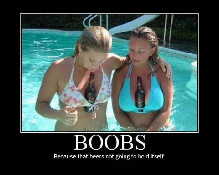 Epic Demotivational Posters About Boobs (68 pics)