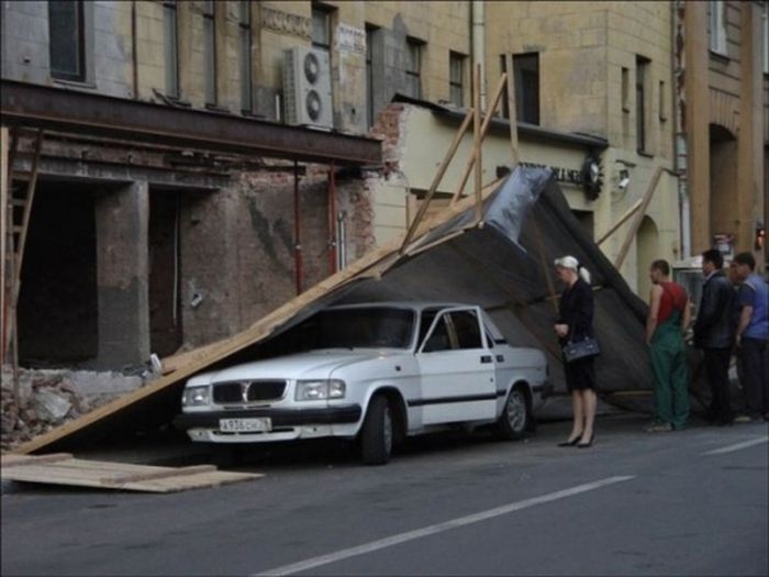Strange Car Accidents (34 pics)