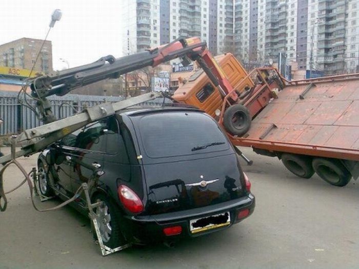 Strange Car Accidents (34 pics)