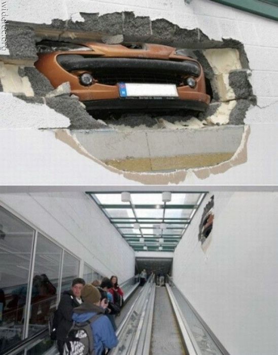 Strange Car Accidents (34 pics)