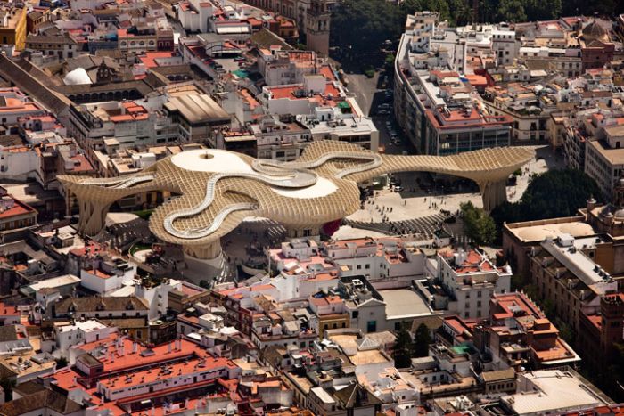 Metropol Parasol, World’s Largest Wooden Structure (17 pics)