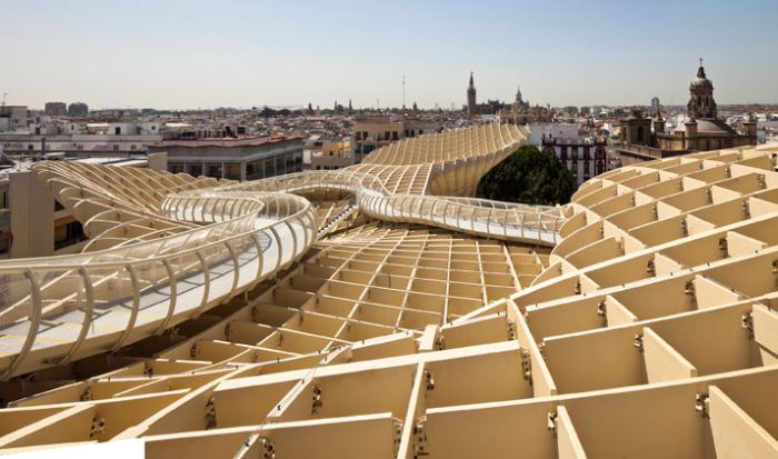 Metropol Parasol, World’s Largest Wooden Structure (17 pics)