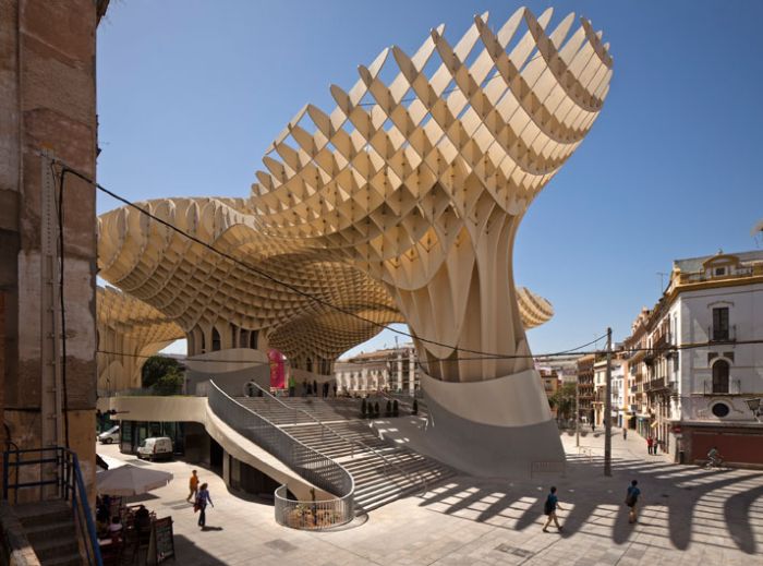 Metropol Parasol, World’s Largest Wooden Structure (17 pics)