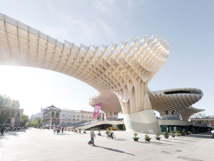 Metropol Parasol, World’s Largest Wooden Structure (17 pics)