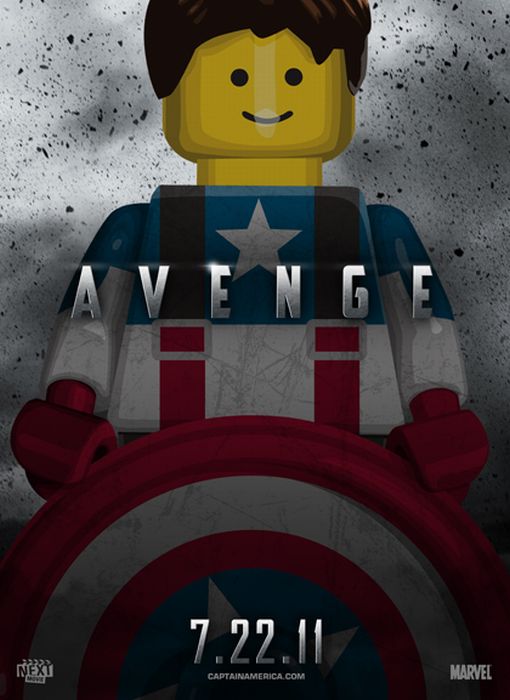 Lego Posters of Summer 2011 Movies (10 pics)