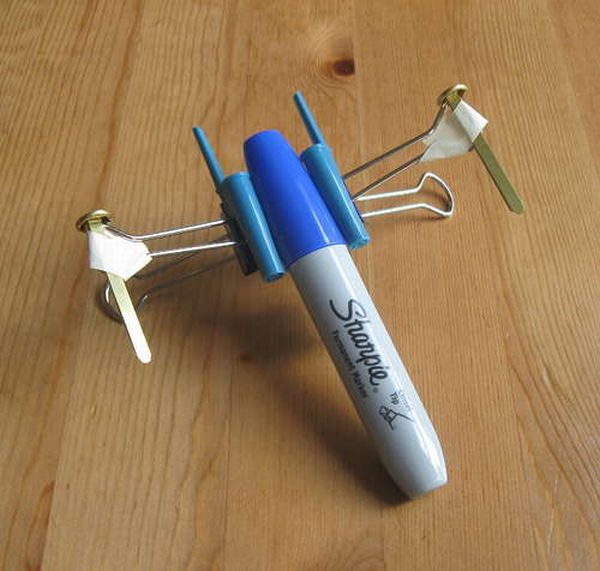 X-Wing Fighter from Office Supplies (6 pics)