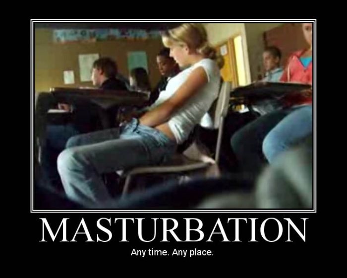 Funny Masturbation Demotivational Posters (40 pics)