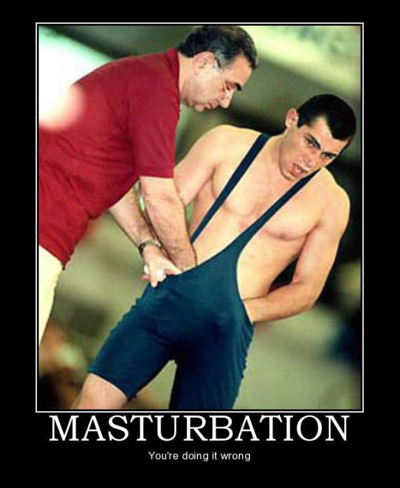 Funny Masturbation Demotivational Posters (40 pics)