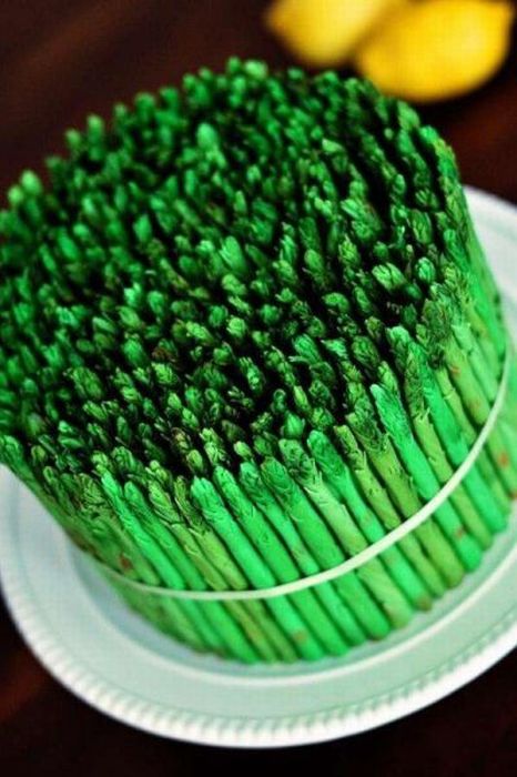 Asparagus Cake (5 pics)