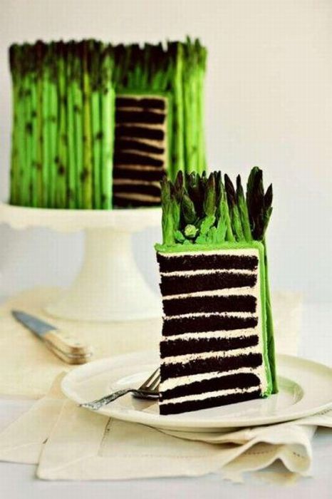 Asparagus Cake (5 pics)