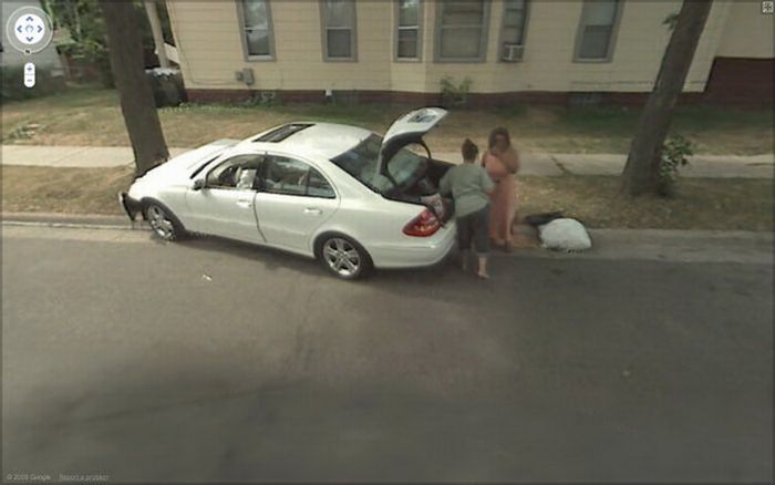Google Street View Accidents (12 pics)