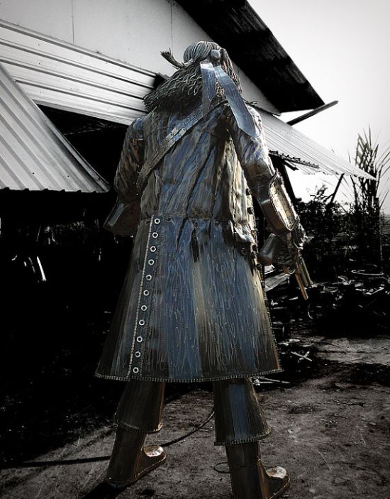 Jack Sparrow Statue (5 pics)