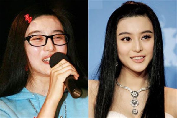 Asian Girls Before and After the Makeup (75 pics)