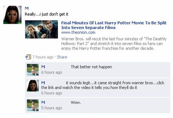The Onion's True Facebook Believers (21 pics)