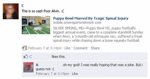 The Onion's True Facebook Believers (21 pics)