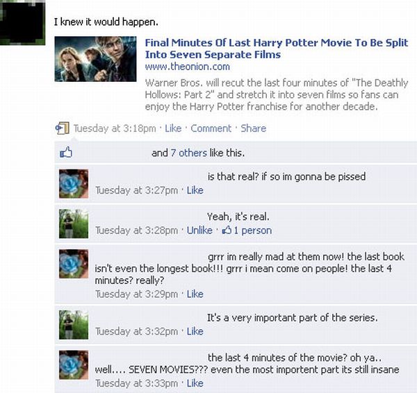 The Onion's True Facebook Believers (21 pics)